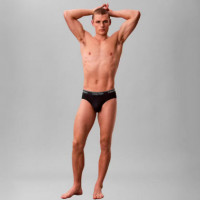 Pack de 3 Slips de Cadera - Microfibre Stretch  CALVIN KLEIN