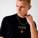 Camiseta con Logo Estampado  GUESS