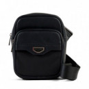 Bandolera de Nylon y Cuero Sintético  ANTONY MORATO