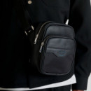 Bandolera de Nylon y Cuero Sintético  ANTONY MORATO