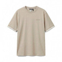 Camiseta de Ajuste Regular con Logotipo Bordado  ANTONY MORATO