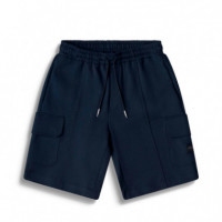 Shorts de Mezcla de Algodón de Ajuste Regular con Bolsillos  ANTONY MORATO