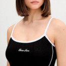 Vestido Embro Ringer Mini  GUESS