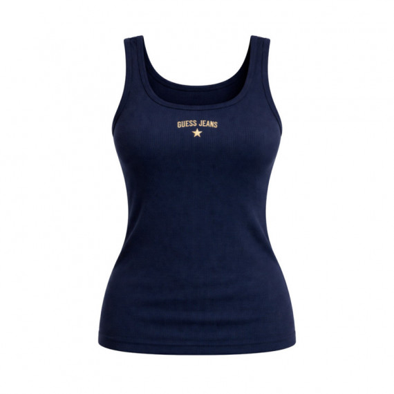 Top de Tirantes Bordado con Estrella  GUESS