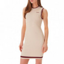 Vestido Mini de Mezcla de Viscosa  GUESS