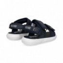 Sandalia Velcros Marino  HUGO