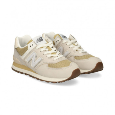 DEPORTIVO ANTE+MALLA VARIOS BEIGE