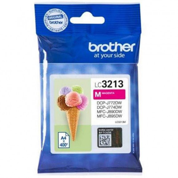 Tinta Original BROTHER Magenta LC3213M para MFC-J890DW / MFC-J895DW (400 Páginas)