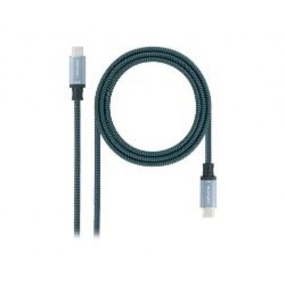 NANOCABLE Cable Usb-c a Usb-c Macho/macho 1.5M Negro (10.01.4101-L150-COMB)