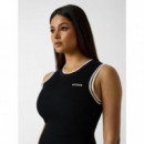 Vestido Mini de Mezcla de Viscosa de GUESS