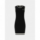 Vestido Mini de Mezcla de Viscosa de GUESS