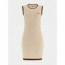 Vestido Mini de Mezcla de Viscosa de GUESS