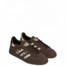 ADIDAS ORIGINALS - Handball Spezial W - Brown Crewht GUM5 - KJ7422/BROWN Crewht GUM5