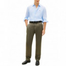 TOMMY HILFIGER - LINEN BENGAL STRIPE RF SHIRT - 0A5 - F|MW0MW42400/0A5