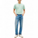 TOMMY HILFIGER - ESS SEASONAL REG FIT SOLID TEE - MAI - F|MW0MW39995/MAI