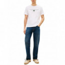 TOMMY HILFIGER - BRAND LOVE MONO STACK TEE - YBR - F|MW0MW42365/YBR