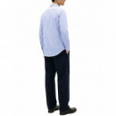 TOMMY HILFIGER - PERFORMANCE STRIPE PIQUE OXFORD - 0A4 - F|MW0MW42647/0A4