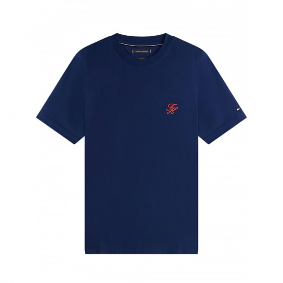 TOMMY HILFIGER - SCRIPT MONOGRAM SWIMSHOP TEE - DCC - F|MW0MW43066/DCC