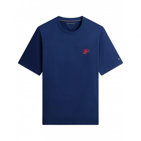 TOMMY HILFIGER - SCRIPT MONOGRAM SWIMSHOP TEE - DCC - F|MW0MW44069/DCC