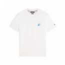 TOMMY HILFIGER - SCRIPT MONOGRAM SWIMSHOP TEE - YBL - F|MW0MW43066/YBL