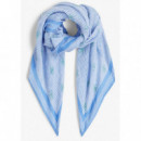 TOMMY HILFIGER - Th Script Monogram Linen Square - C30 - F|AW0AW18346/C30