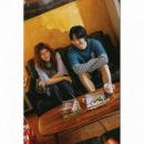 Camisetas Camiseta KAPPY Unisex Sunny Mates Half Sky Blue