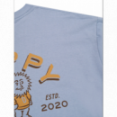 Camisetas Camiseta KAPPY Unisex Sunny Mates Half Sky Blue