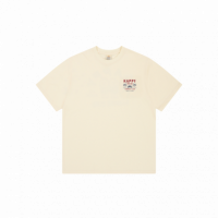 Camisetas Camiseta KAPPY Unisex Palm Coast Half Cream