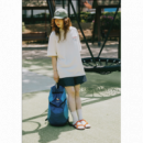 Camisetas Camiseta KAPPY Unisex Palm Coast Half Cream