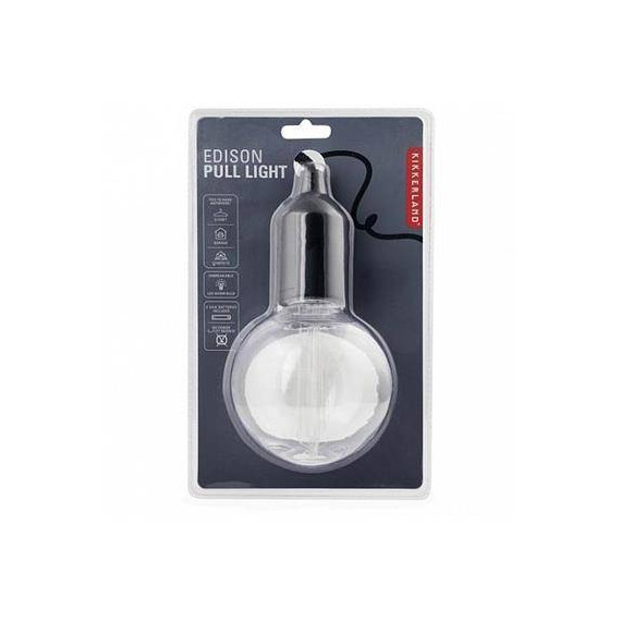 KIKKERLAND FL47-L Linterna Tipo Bombilla Edison Grande a Pilas