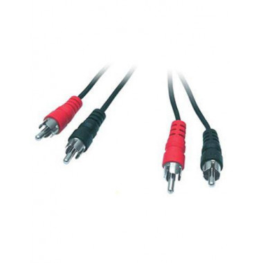 Cable 2 Rca/m a 2 Rca/m 5 Metros  EDC