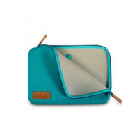 PORT Torino Funda PORTatil 13.3"-14" Neopreno Turquesa