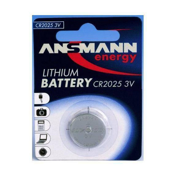 ANSMANN Pila CR2025 3V Litio