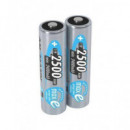 ANSMANN Pack 2 Pilas Aa Recargable 2500MAH Ni-mh Max E