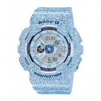 CASIO Brand BA-110DC-2A3ER Azul Reloj Baby-g Hora MUNDIAL,FECHA,5 Alarmas,resistente Al Agua,correa - Guanxe Atlantic Marketplac
