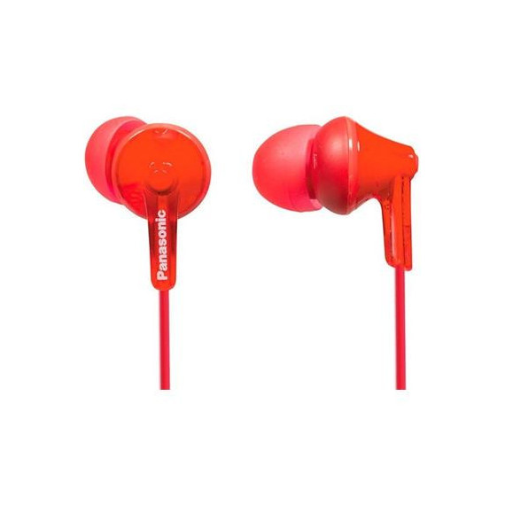 PANASONIC Mini Auricular Estereo RP-HJE125 Rojo