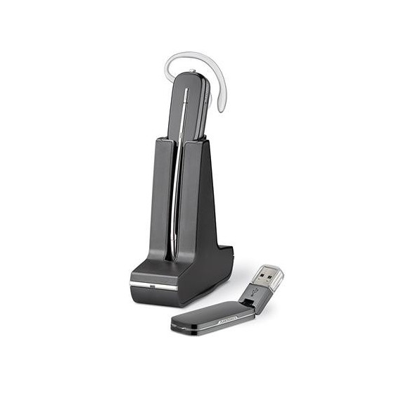 PLANTRONICS Dect Pc Savi W440  Micro Auricular Inalambrico 120 Mtrs, Repuesta-finalizacion Llamada,