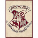 HARRY POTTER Iman Metalico Escudo Hogwarts MAGMHP01