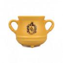 Caneca HARRY POTTER Desenho Caldeirão Amarelo Hufflepuff MUGCHP07