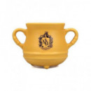 Caneca HARRY POTTER Desenho Caldeirão Amarelo Hufflepuff MUGCHP07