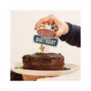 Suckuk Cartel Luminoso Flash HB1 para Tarta de Cumpleaños  LALO