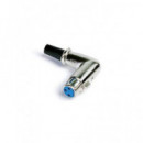 FONESTAR Conector Canon Hembra Xlr Acodado SM-566-AN
