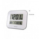 TIMEMARK Reloj Digital de Pared M7 con Temperatura Interior/humedad/alarma