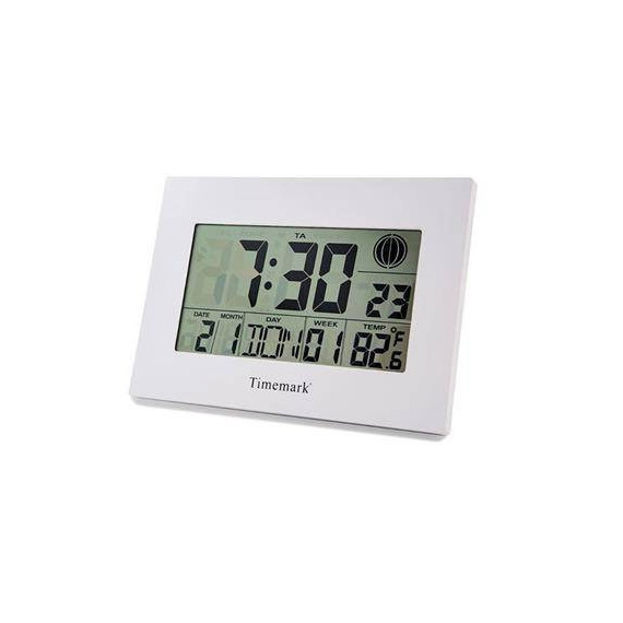 TIMEMARK SL-500 Reloj Despertador Digital con Temperatura, Fase Lunar
