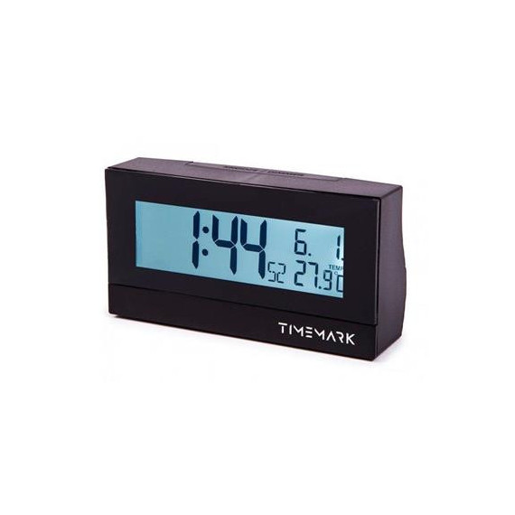 TIMEMARK Reloj Despertador Digital CL99L con Temperatura Negro