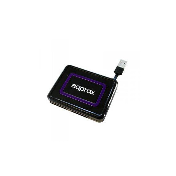 AQPROX Lector Tarjeta Multiple + Dni + Sim Appcrdnib