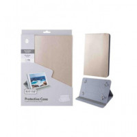 One + Funda Tableta Universal 10.5"-11" Libro Dorada  ONE PLUS