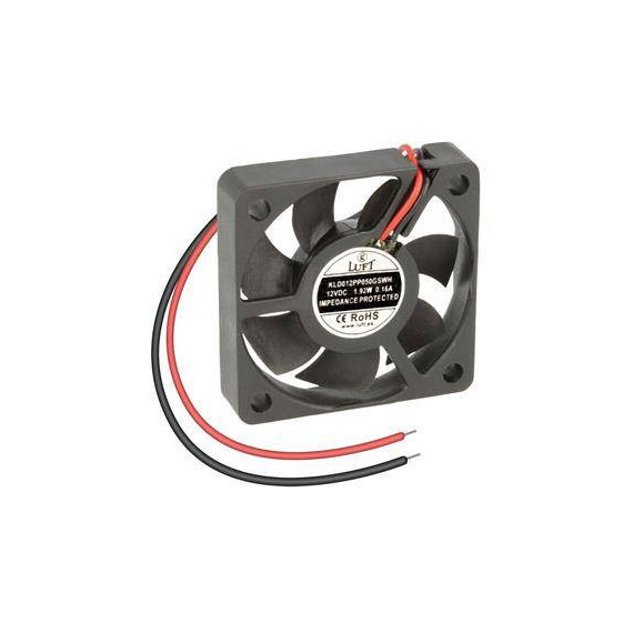 NIMO VEN025 Ventilador 50X50X10MM 12VCC 2 Hilos