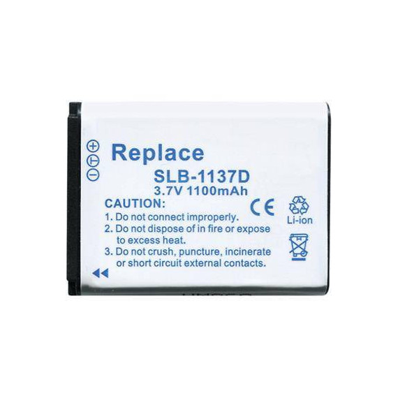 NIMO BAT936 Bateria Camara Foto para Samsung SLB1137D 3.7V/1100 Mah