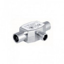NIMO CON135 Splitter Antena TV 1 Entrada/m- 2 Salidas/h Metal